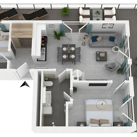 5 Sterne Stranddomizil Mit Eckbalkon Und Boddenblick * Wustrow (Fischland)
