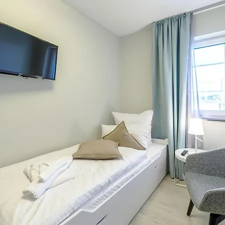 5 Sterne Stranddomizil Mit Eckbalkon Und Boddenblick Apartamento *